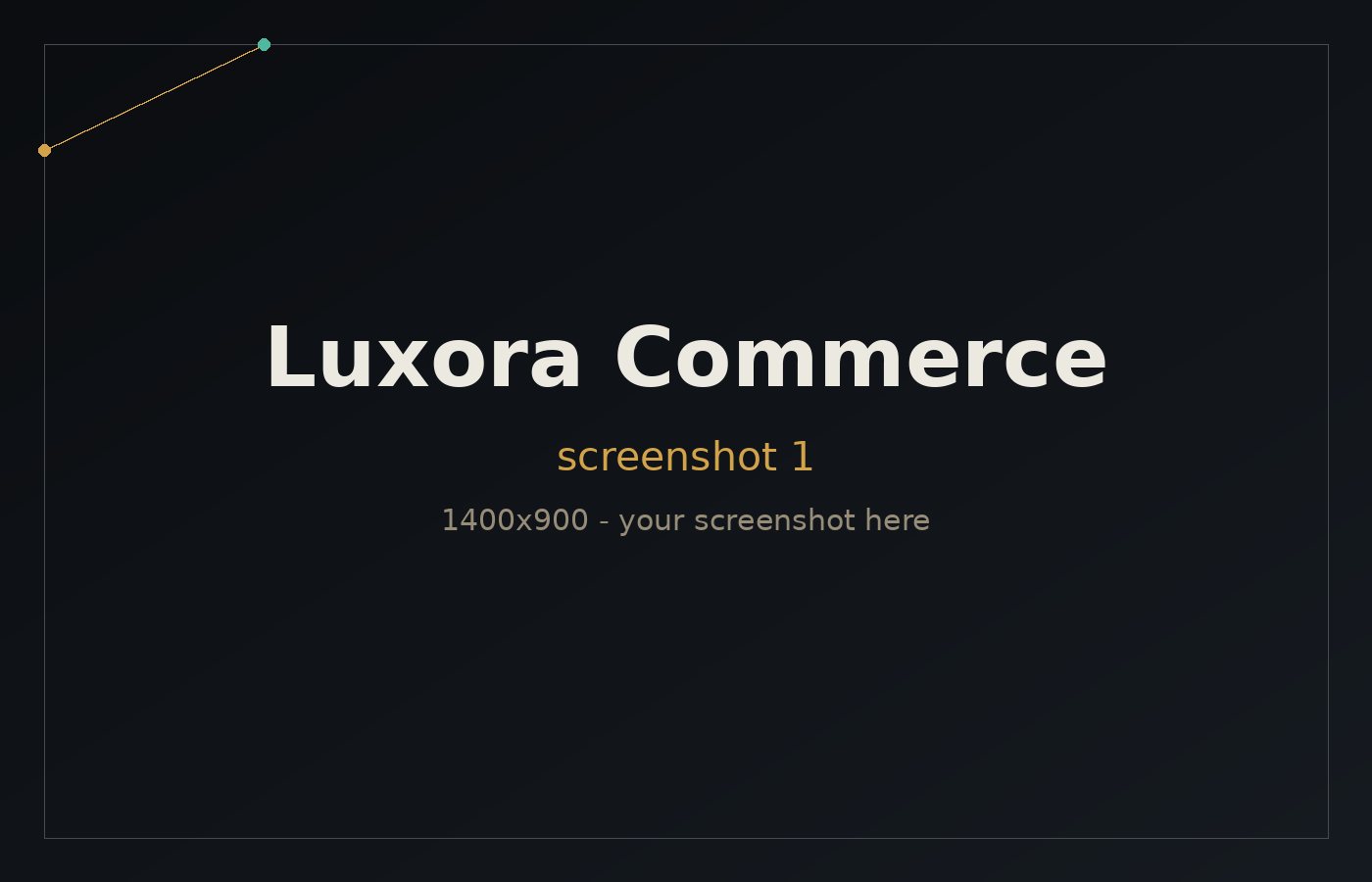 Luxora Commerce screenshot 1